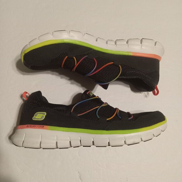 Skechers Sport Women's Loving Life Memory Foam Fashion Sneaker Size 10 - Picture 5 of 8